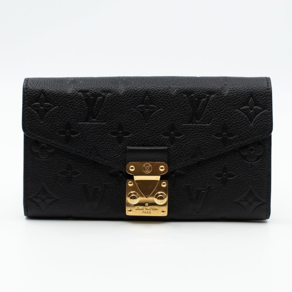 Louis Vuitton Metis Wallet Monogram LV Empreinte Black In EXCELLENT CONDITION - Picture 2 of 16